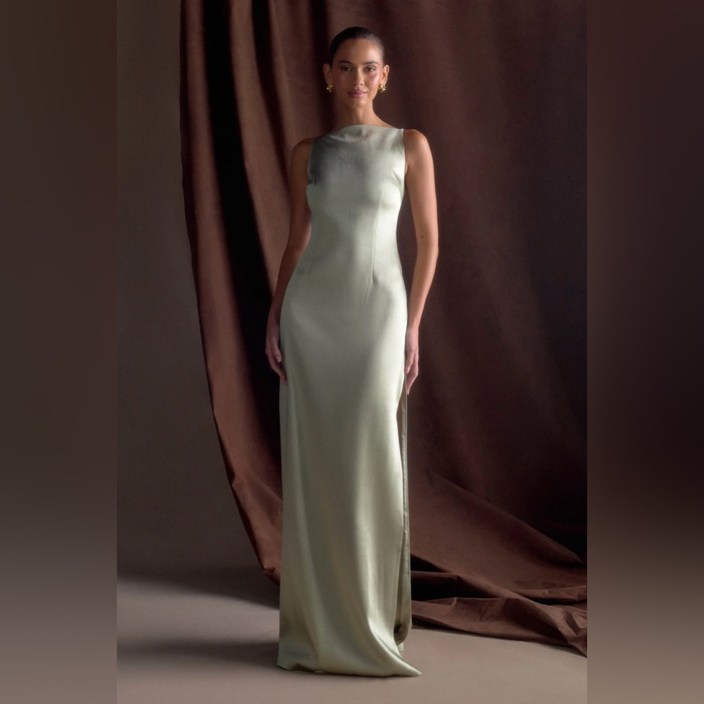 Meshki Sage Green Maxi Dress